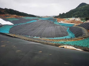 HDPE土工膜滲濾液池、調節池